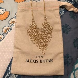 Alexis Bittar heart necklace